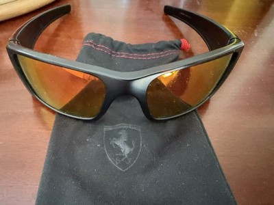 Oakley Fuel Cell Scuderia Ferrari Sunglasses OO9096-A8 Matte Black/Ruby Iridium