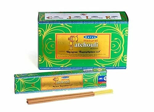 Satya Patchouli Handrolled Incense Sticks Natural Pure Agarbatti Set Of 12 X 15g