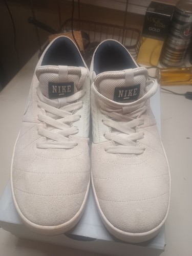 Herren 11,5 Nike Dunk Low Wildleder Freizeit Sneaker Schuhe Skateboard 553694-014 Creme