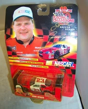 1:64 1999 RACING CHAMPIONS SIGNATURE HOOD OPEN #23 TCE WINSTON JIMMY SPENCER 
