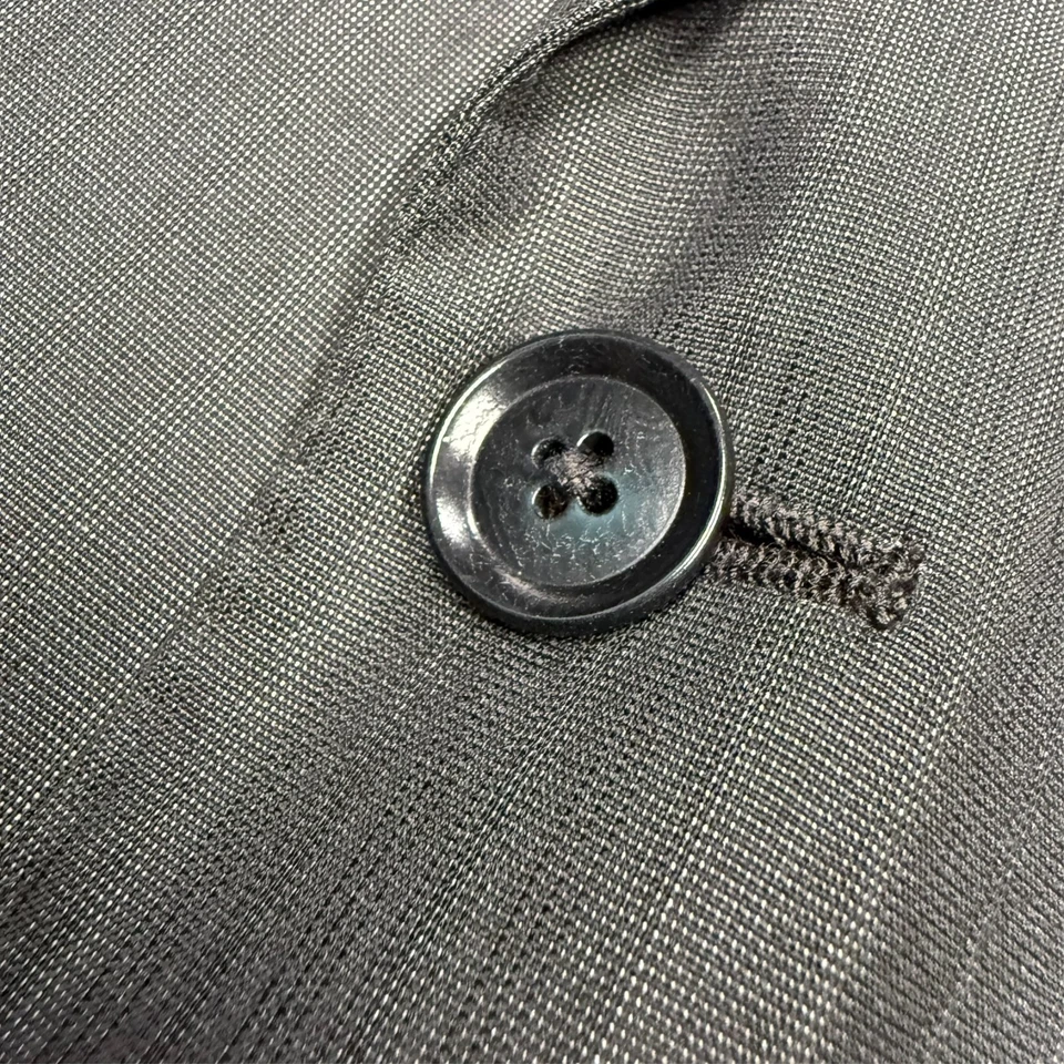 Pal Zileri Blazer приглушенный в полоску шерсти шелк спортивное пальто сделано в Италии коричневый 42 R - Изображение 4 из 4