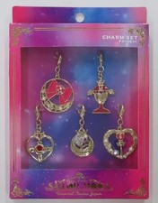 Sailor Moon / Charm Set / Non-metallic / 5 pcs / Universal Studios Japan / Used