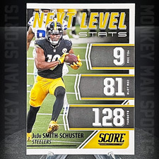 2021 Score - JuJu Smith-Schuster - NEXT LEVEL STATS #NL14 STEELERS MINT