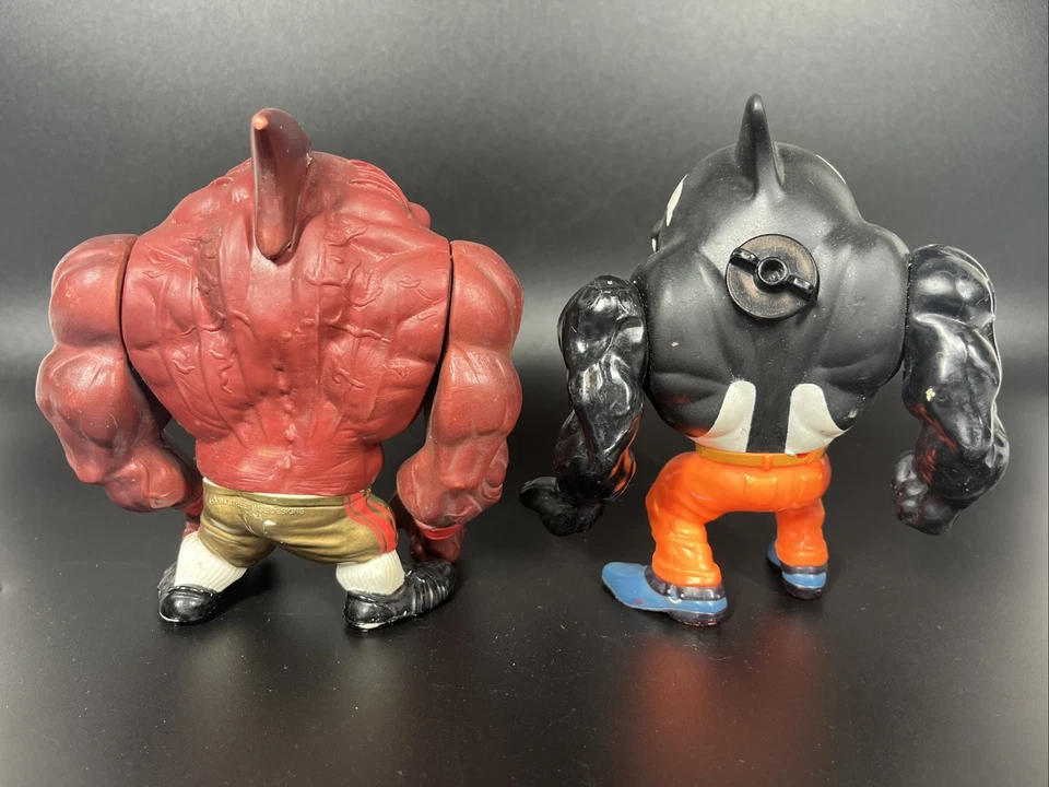 Lote Street Sharks - Figura de acción Big Slammu Moby Lick Orca de colección 1995 Mattel Foto 3 de 4