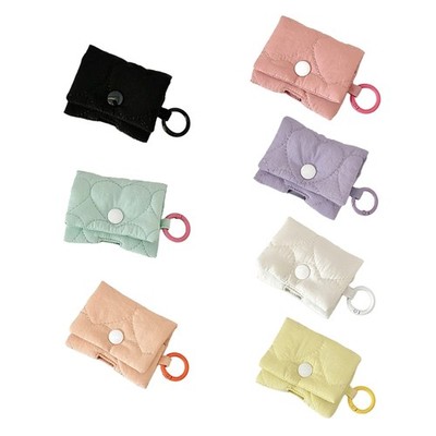 Convenient Travel Storage Case For Earphones Candy Color Protective Shell