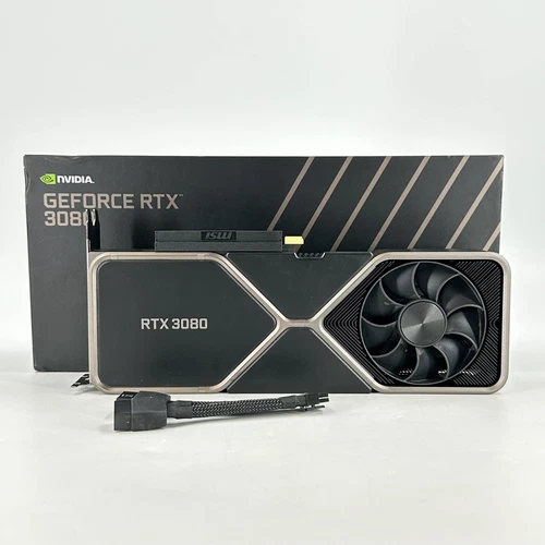 NVIDIA Founders Edition GeForce RTX 3080 10GB - Graphics Card - Excellent 