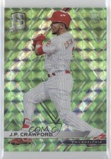 2018 Panini Chronicles Spectra Green Mosaic Prizm 6/25 JP Crawford #31 w8t