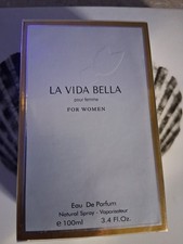 LA VIDA BELLA POUR FEMME EAU DE PARFUM SPRAY FOR WOMEN 3.4 Oz / 100 ml BRAND NEW