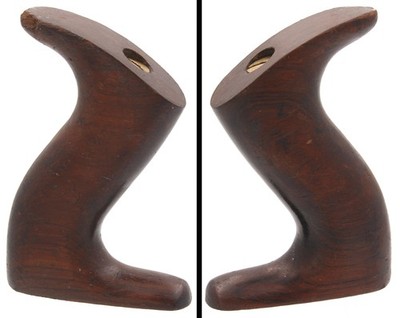 Early Tropical Hardwood Rear Hdl. for Type 11 Stanley No. 3 Plane- mjdtoolparts