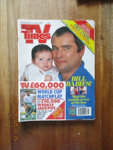 10 TV Times Magazines All Pictured All Complete 1989.90s - Picture 4 of 11