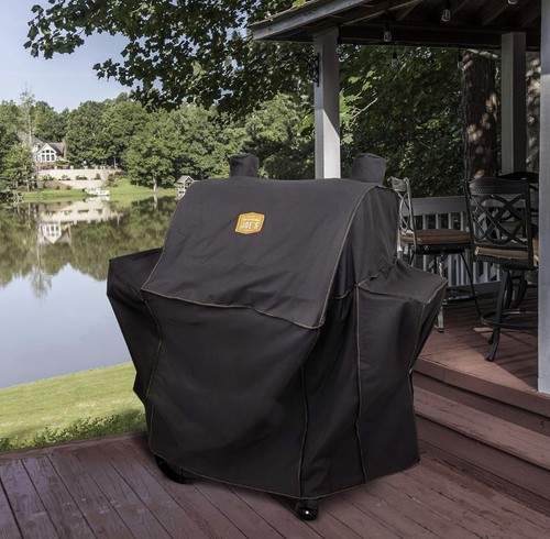 Smoker Cover For L Series Rider 900 & 1200 Oklahoma Joe's Brand NEW - Picture 5 of 5