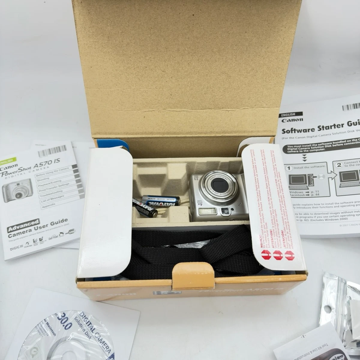 Canon PowerShot A570 IS Digital Cameras for sale | eBay