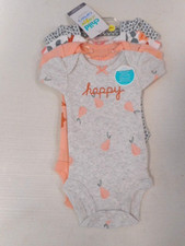 Baby Girls Creepers One Piece Preemie Girls Clothes Outfits Bodysuit 4 Pc Set