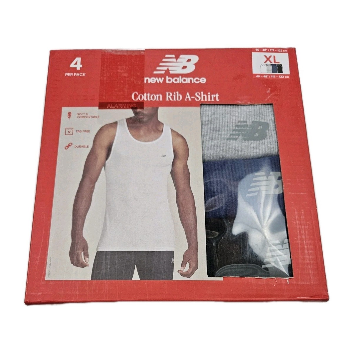 Ribbed Tank Tops New Balance Sleeveless NEW BALANCE Pack Shirts
