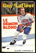 Guy Lafleur HOF Canadiens Signed/Autographed "Le Demon Blond" Book JSA 201287