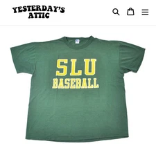 Vintage Southeastern Louisiana Lions Baseball Shirt Size X-Large