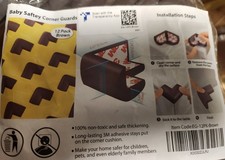 Baby Safety Corner Guards 12 Pack Brown EG-12PK-Brown