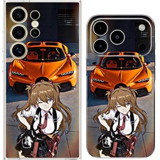 Asuka Neon Genesis Eva JDM Waifu Case Cover Silicone / Shockproof / Magnetic