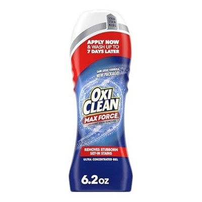 OxiClean MaxForce Stain Remover Gel Stick, 6.2 fl oz - Powerful & Effective