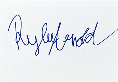Rylee Arnold Signed IP 4x6 Index Card In Top Loader - Dancing With The Stars