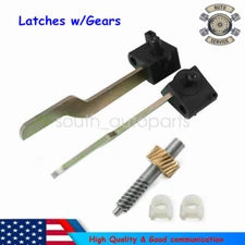 2Pc Convertible Top Latches LH RH w/Motor Gear kit Fit BMW E36 E46 E64 2000-2006