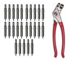 Clecos - 25 New 3/32" Cleco Fasteners w/ New Pliers
