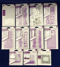Large LOT of Crafter s Companion By GEMINI 11 Items Embossing Folders BRAND NEW