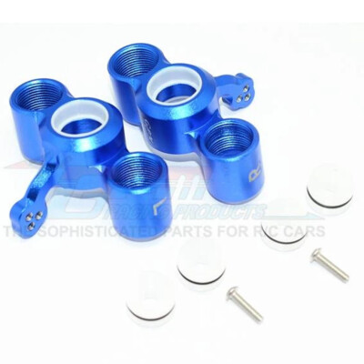 GPM Alum Front Knuckle Arms (8Pcs) Blue : Senton/Typhon/Talion