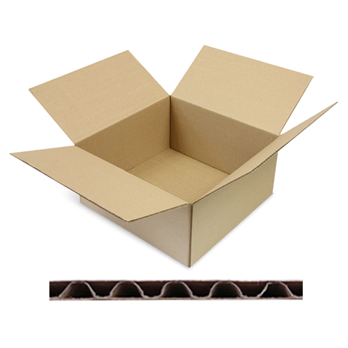 Scatole Di Cartone 31x22x12 Cm - Set Da 40, Cartone Ondulato Resistente, Made In Italy, Per Traslochi E Spedizioni