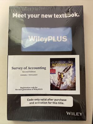 Survey Of Accounting Second Edition Wiley Plus 9781119612414