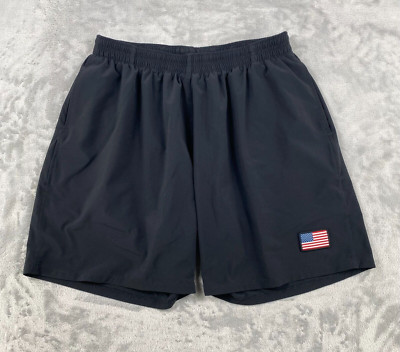GORUCK American Training Shorts Mens XL Black USA Made 4-Way Stretch Lined