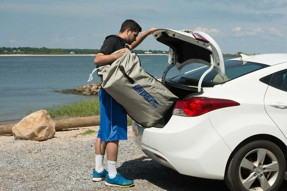 Sea Eagle SE9 Inflable✅ Montaje Motor Barco Sueño de Pescador Paquete Serpiente de Agua ✅ Foto 3 de 4