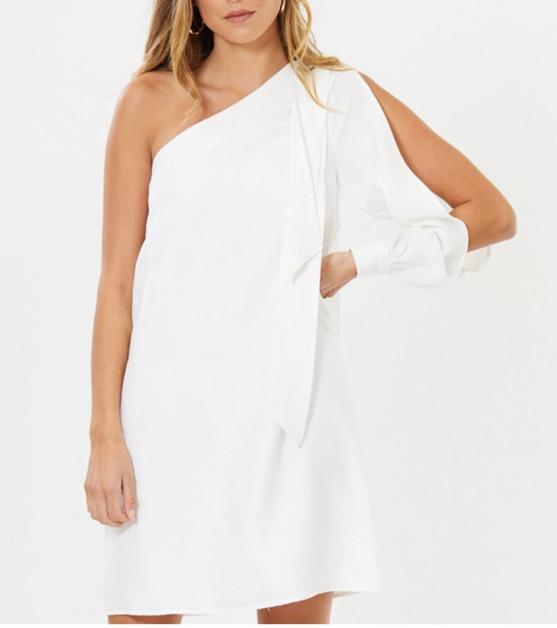 One sleeve shift dress cheap