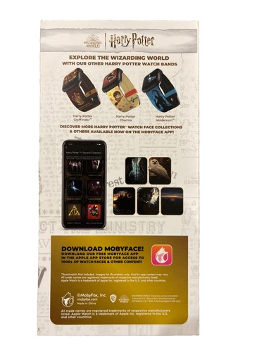 Harry Potter Hogwarts Watch Band MobyFox for Apple Watch 38-45mm New Open Box - Picture 6 of 7