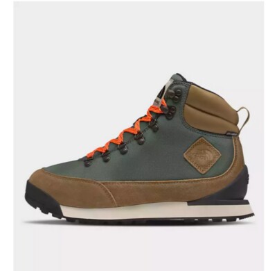 The North Face Men Back To Berkeley IV Boots US 12 Thyme/Utility Brown New