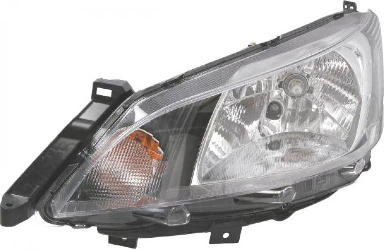 Phare gauche Nissan NV200 halogène anti-jaunissement pour éclairage parfait de nuit