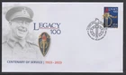AUSTRALIA 2023 - Centenary of Service of LEGACY $1.20 single P&S coil stamp FDC