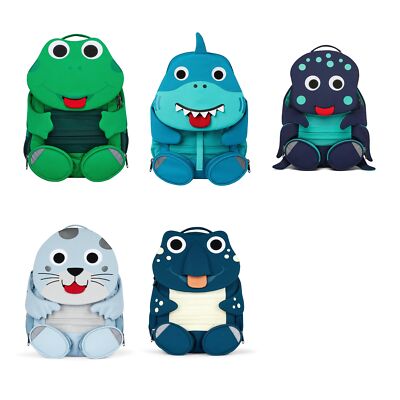 Affenzahn Großer Freund Large Friend Kindergarten backback Kid shark seal turtle