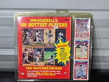 Vintage 1990 Score MLB Baseball Hottest Baseball Players Cards 100pc NOS