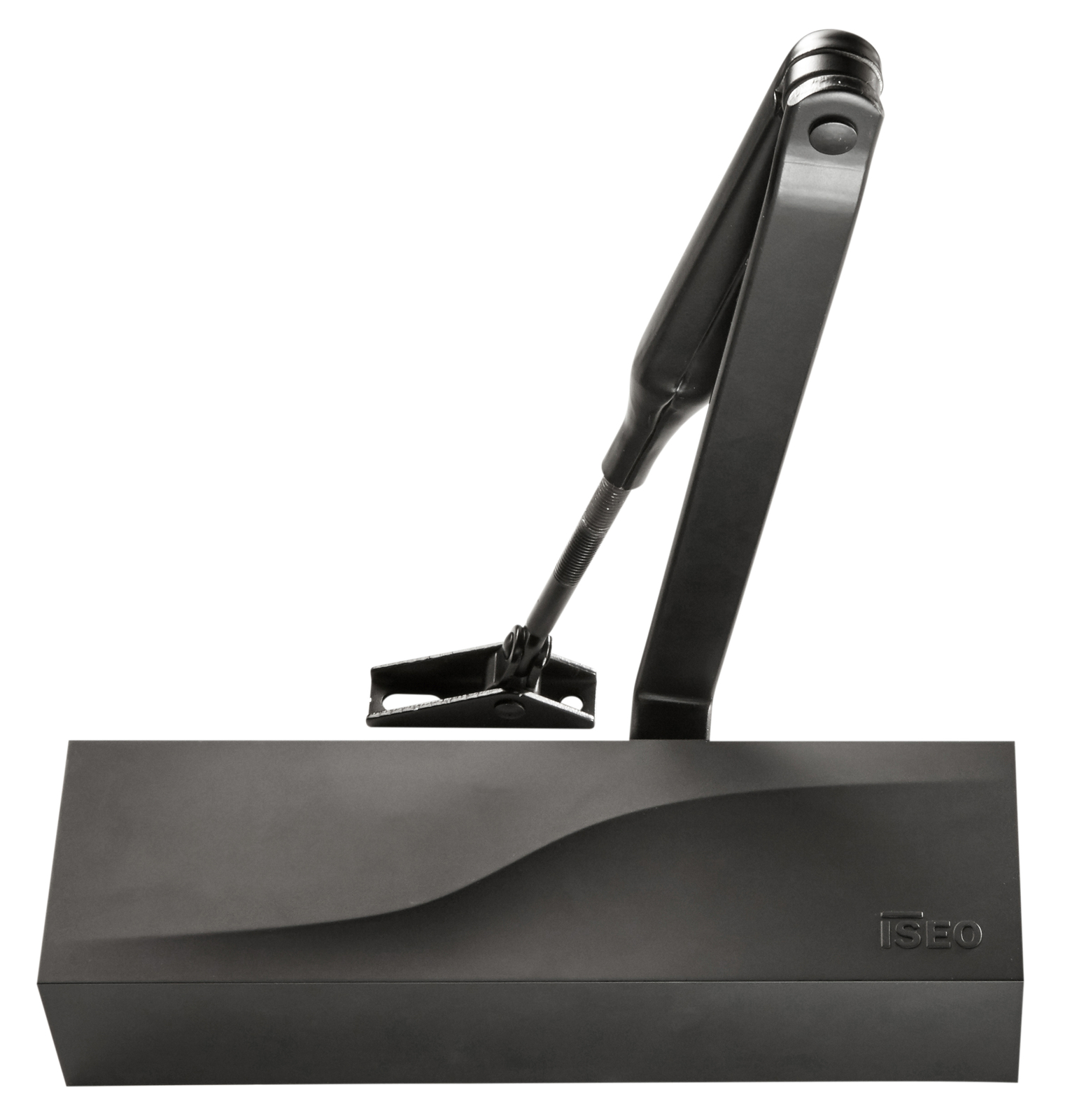 94232   ISEO IS 60 CHIUDIPORTA C/FERMO CERTIF MAX 100 KG NERO