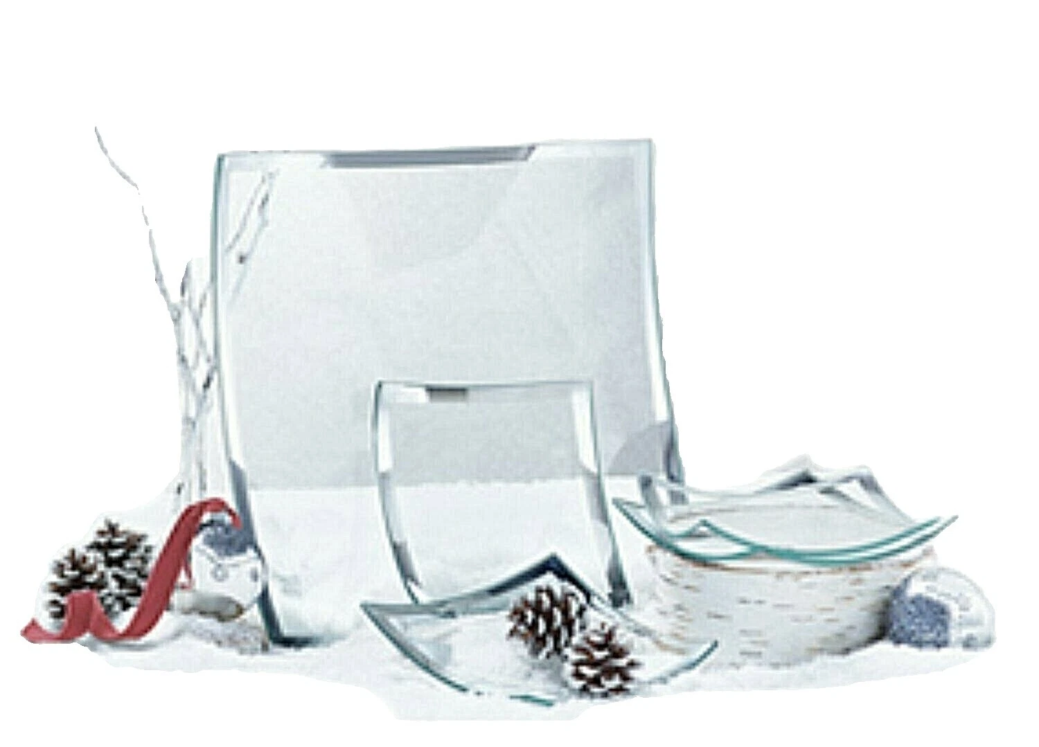 Placa de Vidrio Servicio de Cena Conjuntos