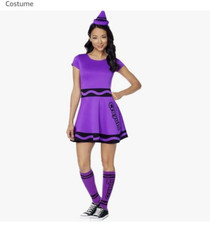 Crayola Violet Costume, Size L