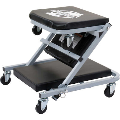 Pro-Lift C-2036D Z Creeper Seat, Black/Gray, 300 lbs. Rated Capacity