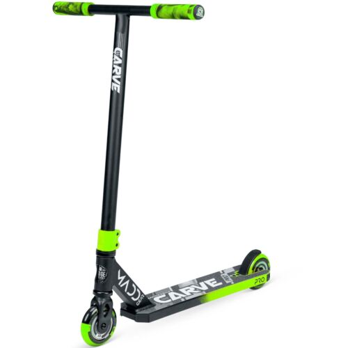 Madd Gear Carve Pro X Stunt Scooter - Black/Lime - Picture 1 of 7
