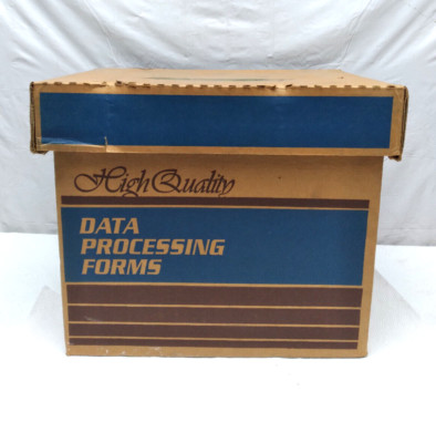 Data Processing Forms/ Paper, 3 Layers, 12'' x 8 1/2'', 1050 per Box - NEW IN BOX