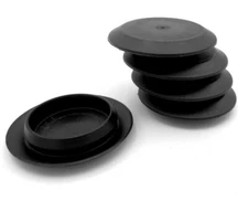 Round Hole Plug Durable Plastic, Fits 1" Round Hole, Fits 1/16" Thick Material