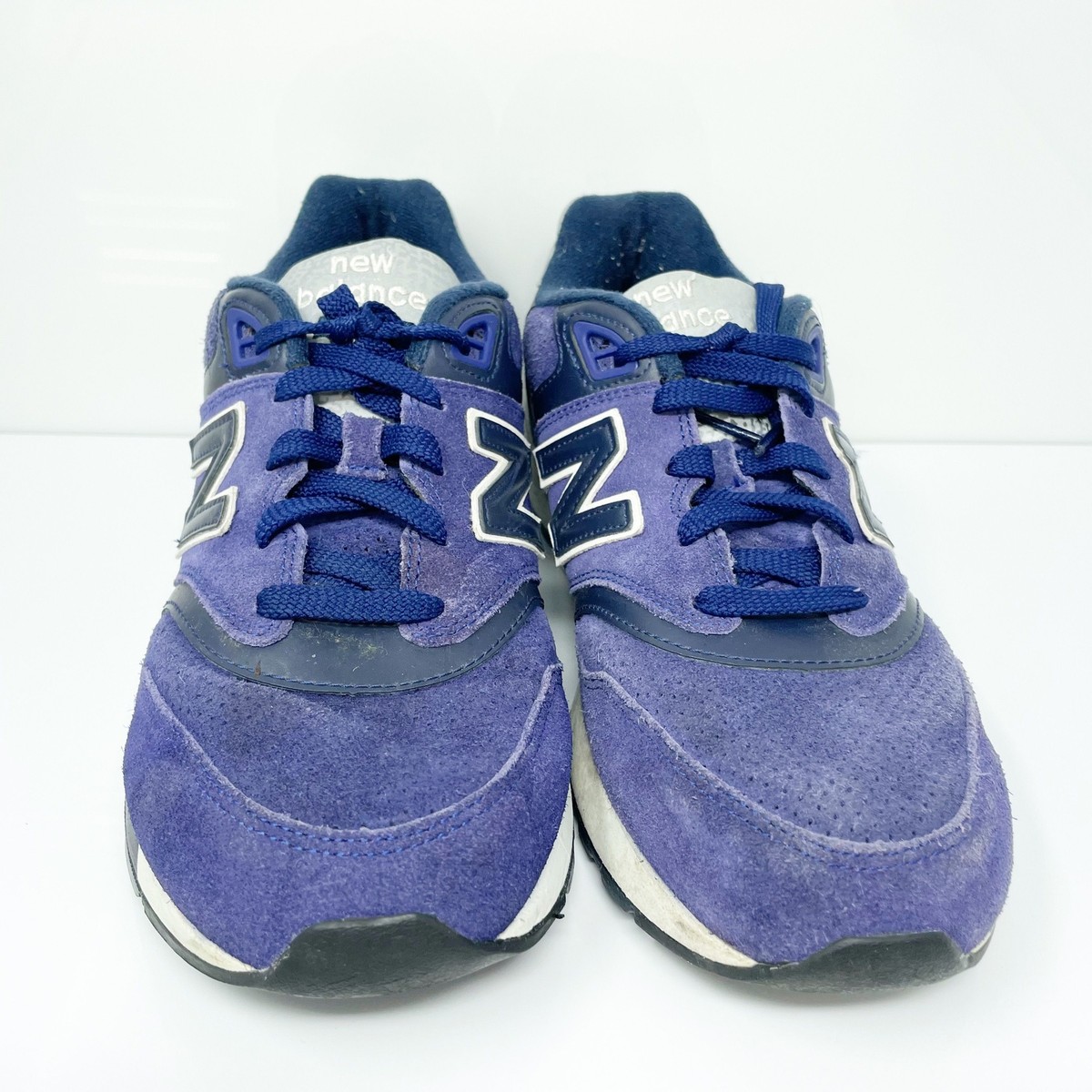 New Balance Mens 597 ML597HTA Blue Casual Shoes Sneakers Size 9.5 
