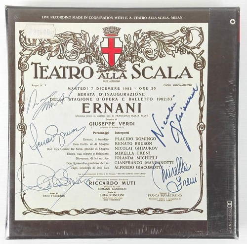 Verdi Ernani - Placido Domingo - Riccardo Muti - Two Cassettes- New - Picture 2 of 2