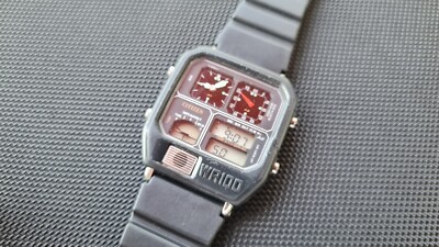 ブランド腕時計 Citizen 8982-085264 ana-digi temperature Robot face rare | eBay