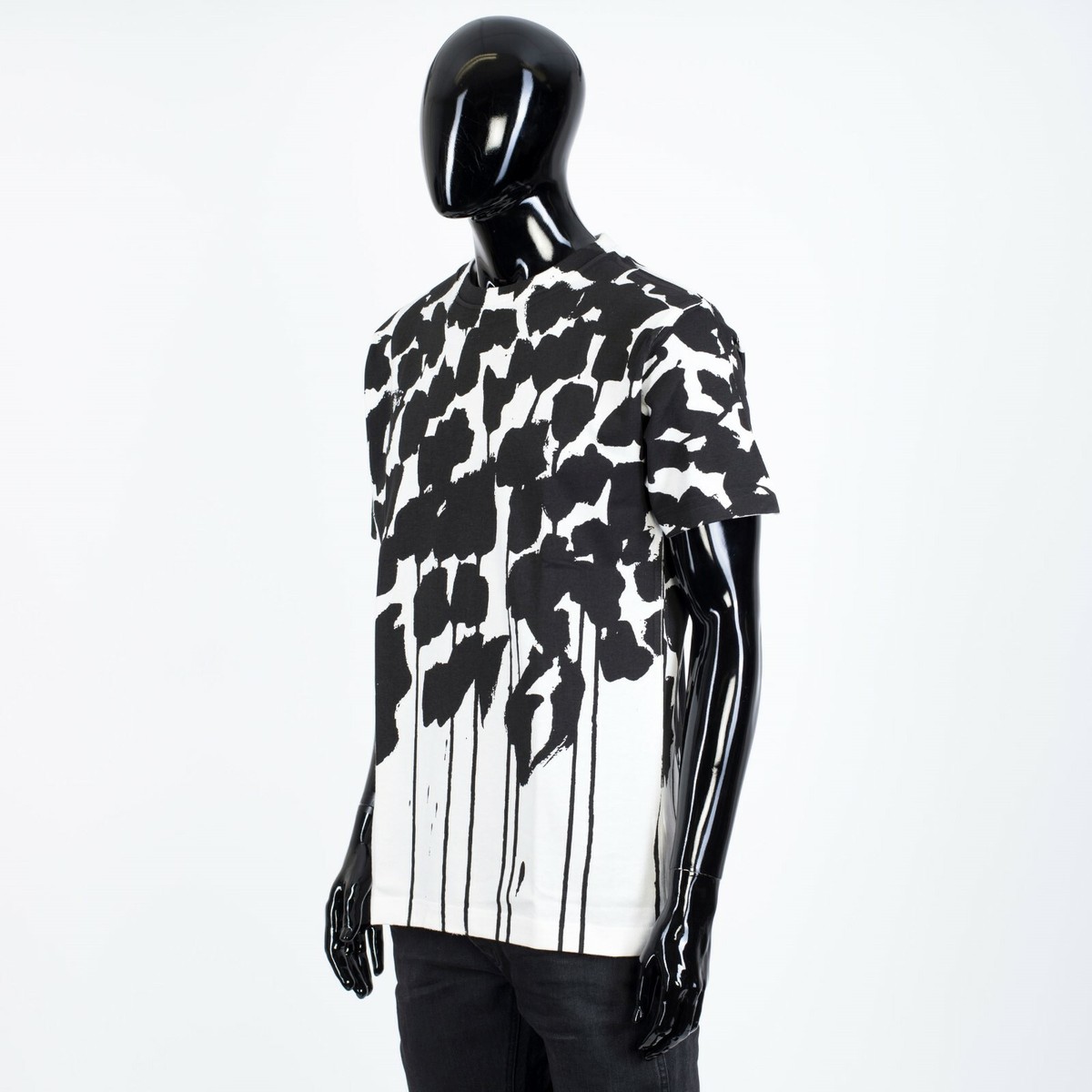 DIOR x RAYMOND PETTIBON 1100$ White T-Shirt - Leopard Pattern